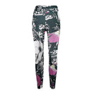 Womens Skull Print Leggings - millennial-fashion-hub