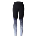 Womens Gradient Color Split Leggings - millennial-fashion-hub