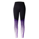 Womens Gradient Color Split Leggings - millennial-fashion-hub