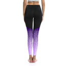 Womens Gradient Color Split Leggings - millennial-fashion-hub