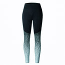 Womens Gradient Color Split Leggings - millennial-fashion-hub