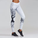 Womens Tree Print Leggings - millennial-fashion-hub