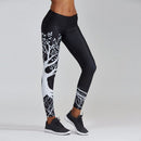 Womens Tree Print Leggings - millennial-fashion-hub