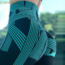 Womens Tone Pattern High Waist Leggings - millennial-fashion-hub