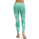 Womens Double Tree Print Leggings - millennial-fashion-hub