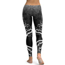 Womens Double Tree Print Leggings - millennial-fashion-hub