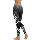 Womens Double Tree Print Leggings - millennial-fashion-hub