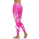 Womens Double Tree Print Leggings - millennial-fashion-hub