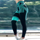 Womens Tone Pattern High Waist Leggings - millennial-fashion-hub