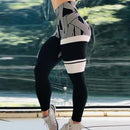 Womens Tone Pattern High Waist Leggings - millennial-fashion-hub