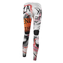 Womens Gothic Print Leggings - millennial-fashion-hub